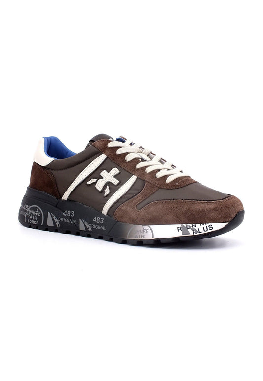 PREMIATA Sneaker Uomo Dark Brown LANDER-6401 - Sandrini Calzature e Abbigliamento
