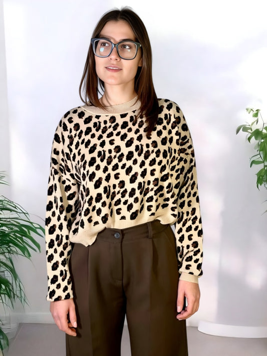 Maglione corto maculato ASTI