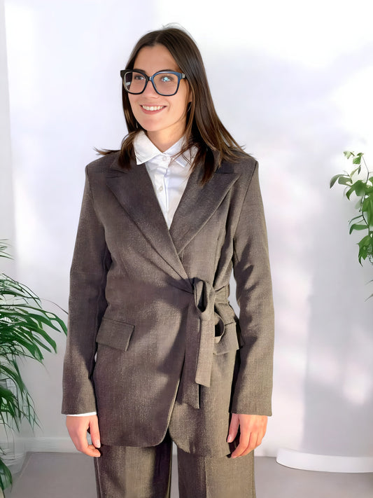 Giacca Piquet Chiusura Laccio ARONA