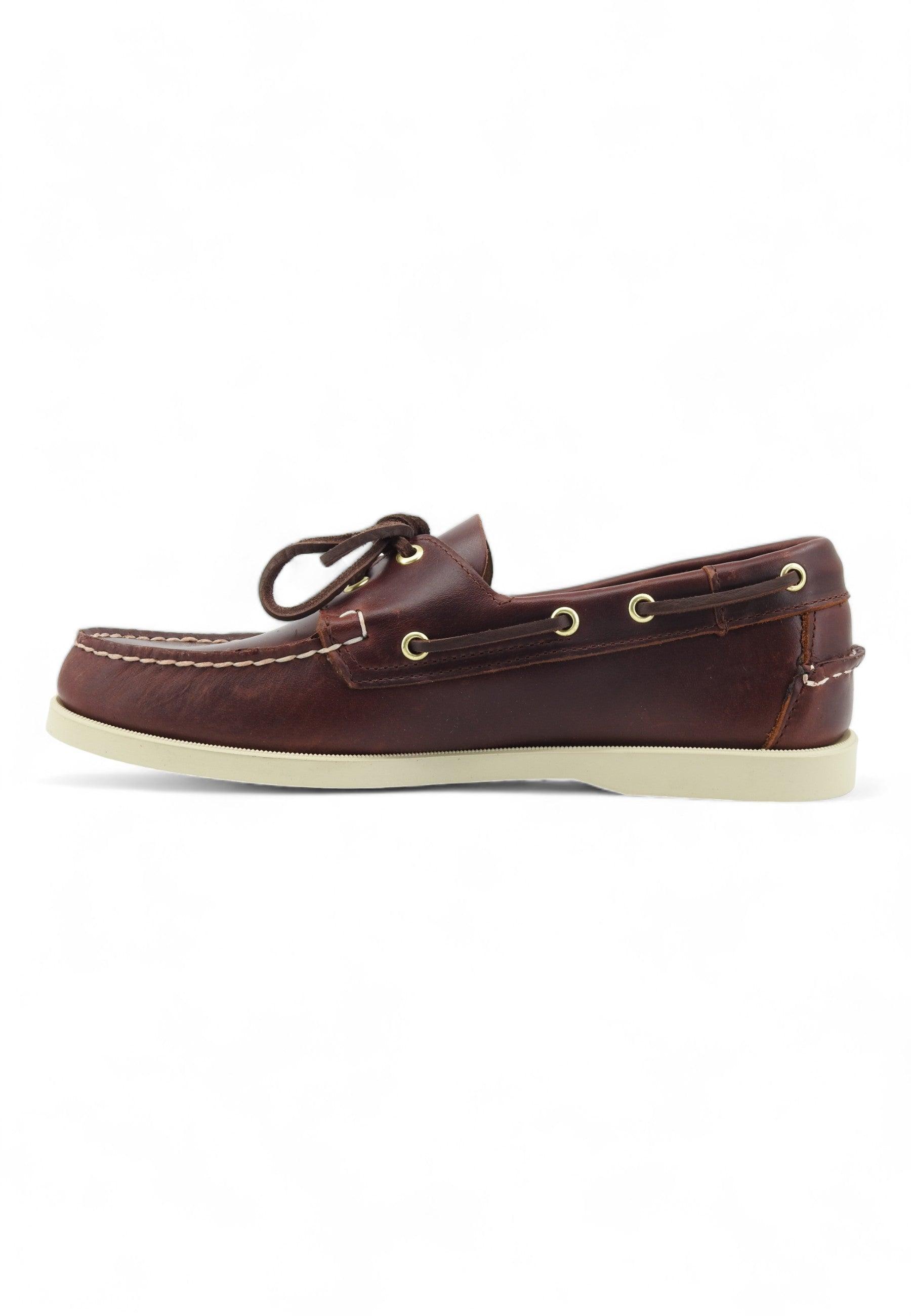 SEBAGO Docksides Mocassino Uomo Brown Burgundy 741286W-903 - Sandrini Calzature e Abbigliamento