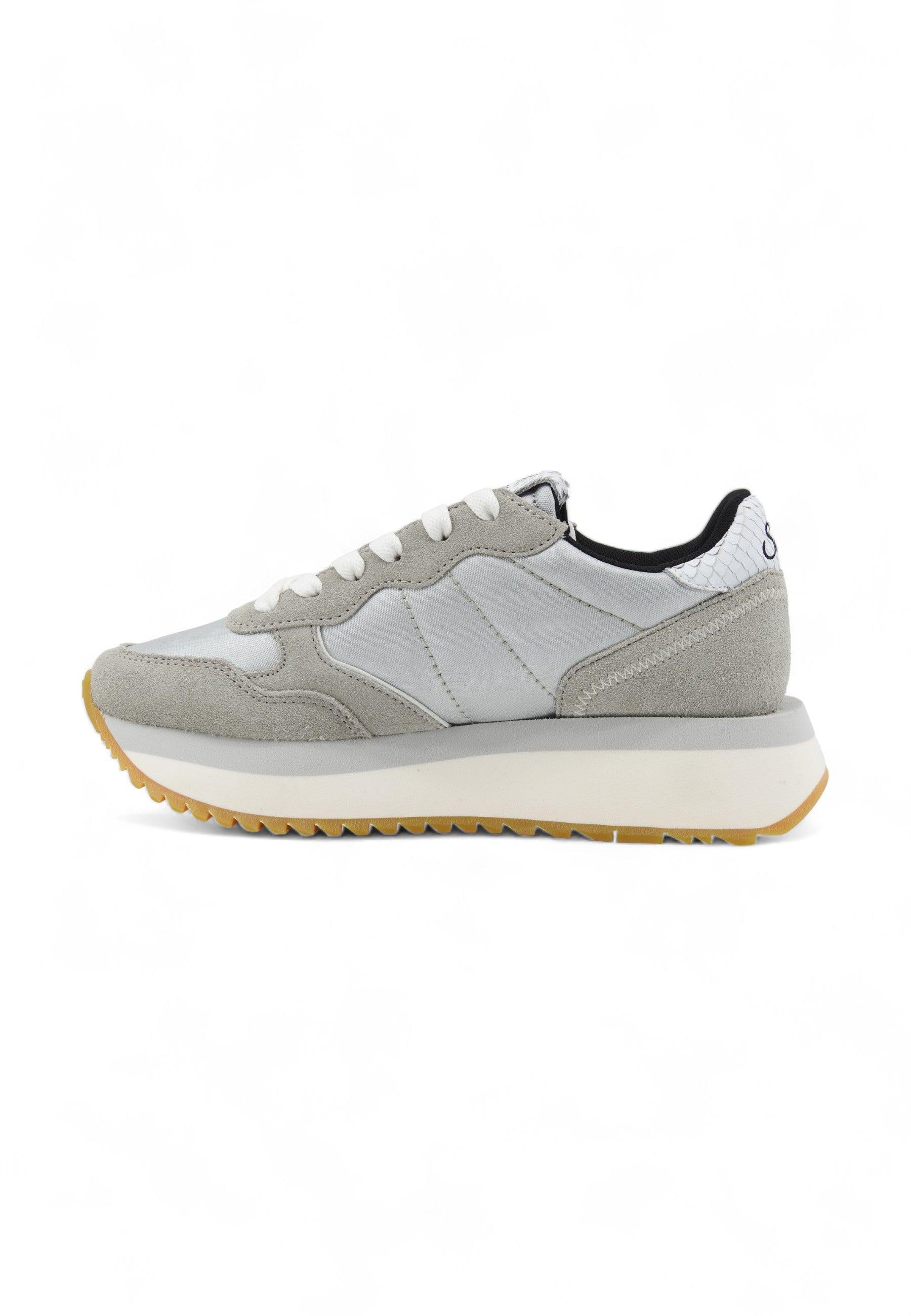 SUN68 Big Bright Sneaker Donna Argento Z34208 - Sandrini Calzature e Abbigliamento