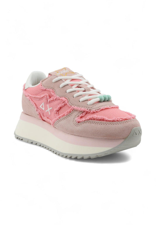SUN68 Big Stargirl Sneaker Donna Rosa Z34216 - Sandrini Calzature e Abbigliamento