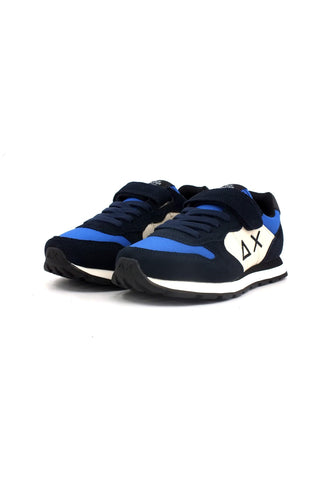 SUN68 Boy's Tom Color Sneaker Bimbo Navy Blue Z43307K - Sandrini Calzature e Abbigliamento