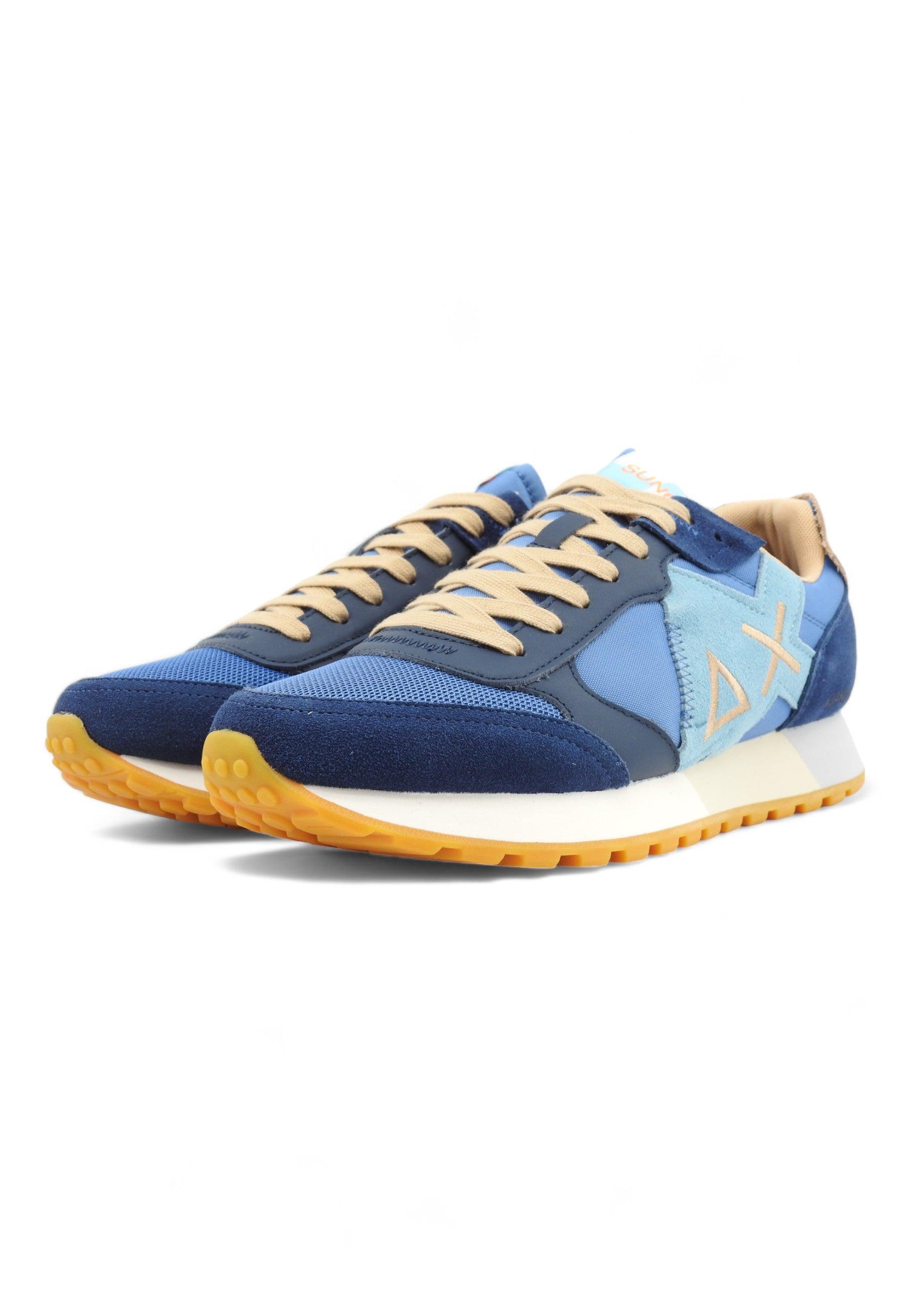 SUN68 Jaki Unckle Sneaker Uomo Avio Blu Z34114 - Sandrini Calzature e Abbigliamento