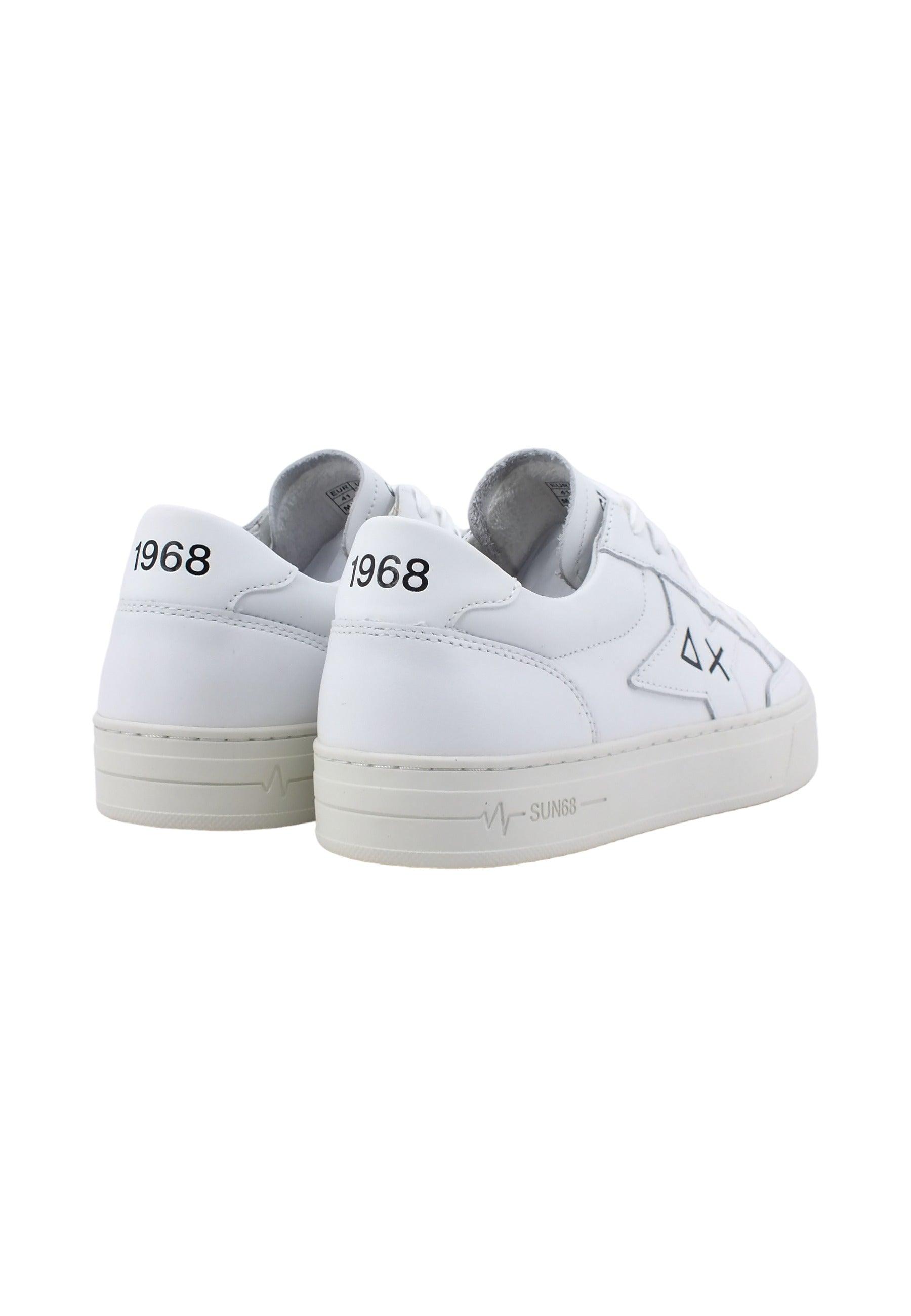 SUN68 Skate Sneaker Uomo Bianco Z43125 - Sandrini Calzature e Abbigliamento