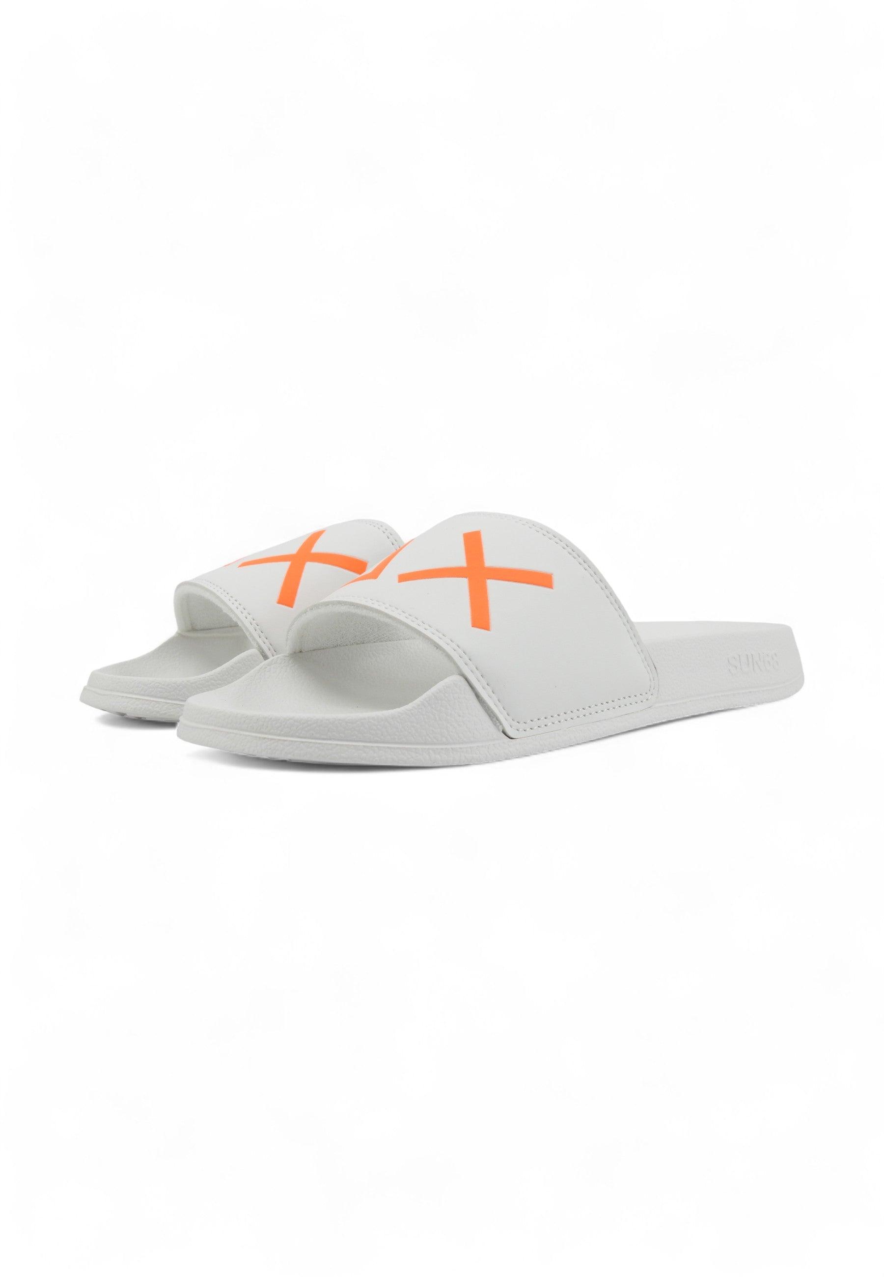 SUN68 Slippers Ciabatta Donna Bianco X34203 - Sandrini Calzature e Abbigliamento