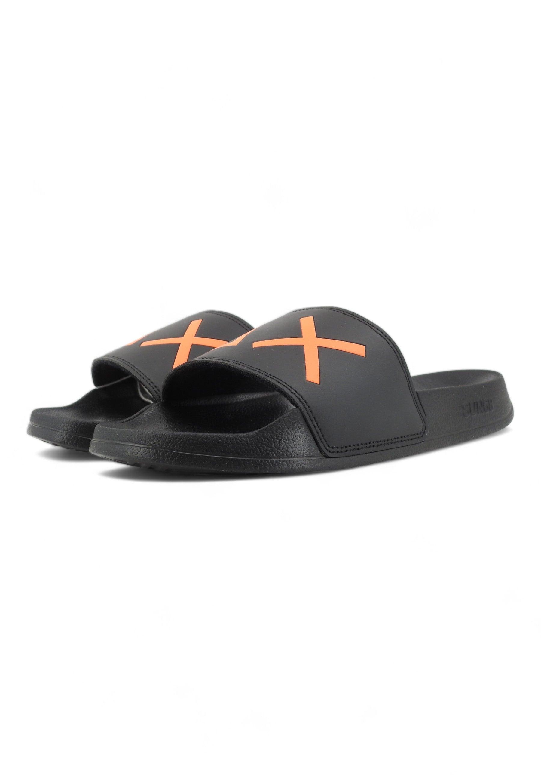 SUN68 Slippers Ciabatta Uomo Nero X34103 - Sandrini Calzature e Abbigliamento