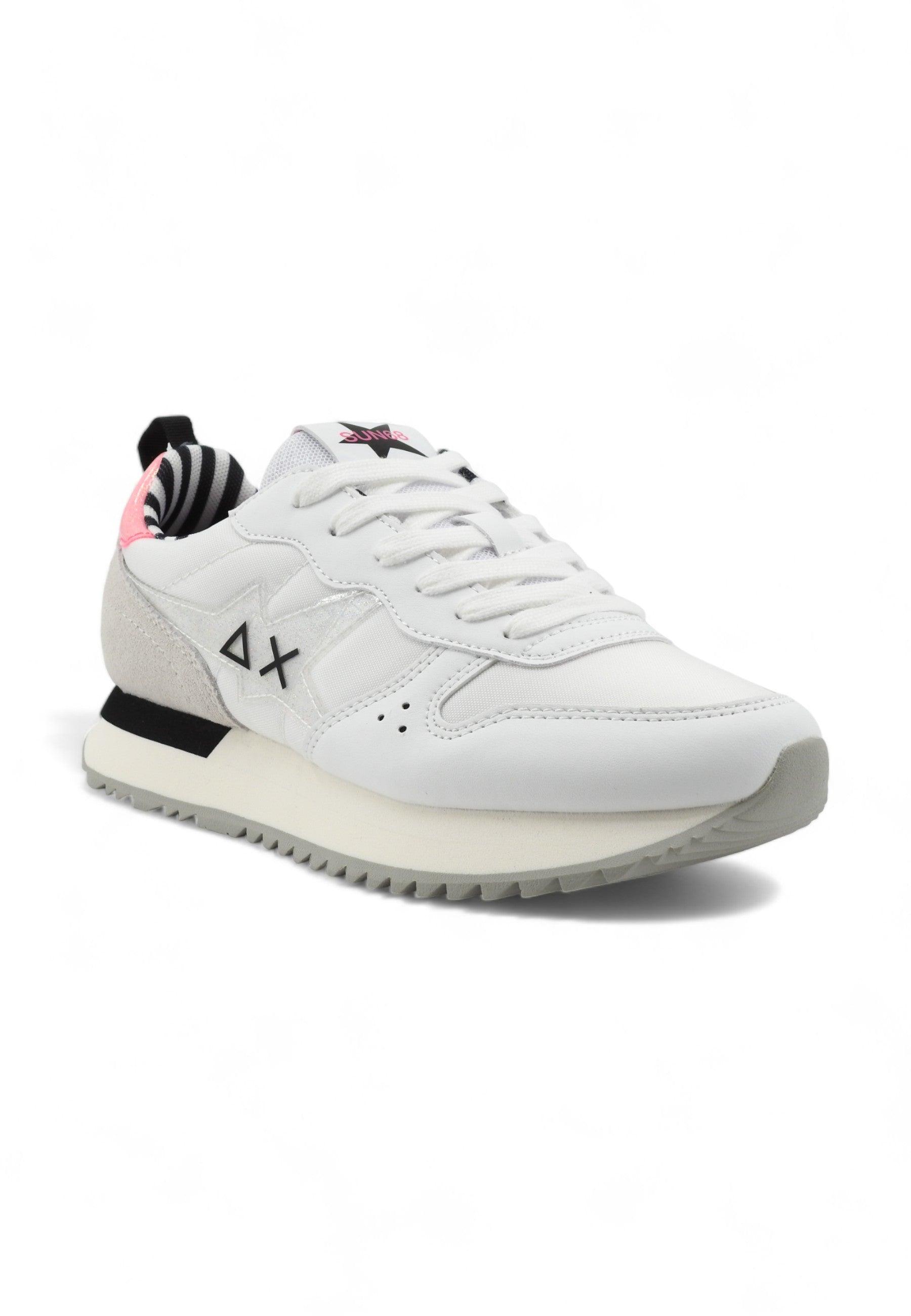 SUN68 Stargirl Sneaker Donna Bianco Z34212 - Sandrini Calzature e Abbigliamento