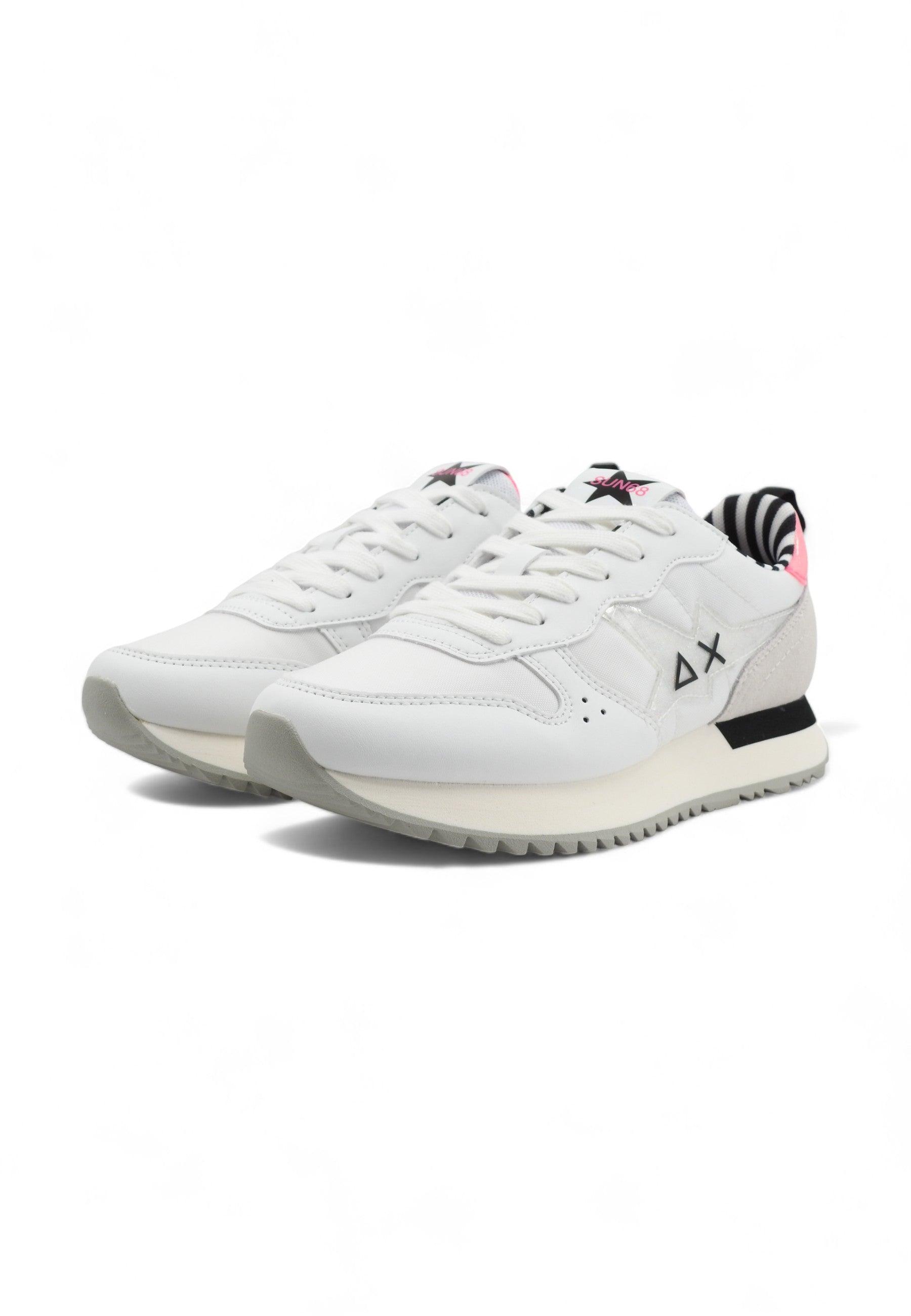 SUN68 Stargirl Sneaker Donna Bianco Z34212 - Sandrini Calzature e Abbigliamento