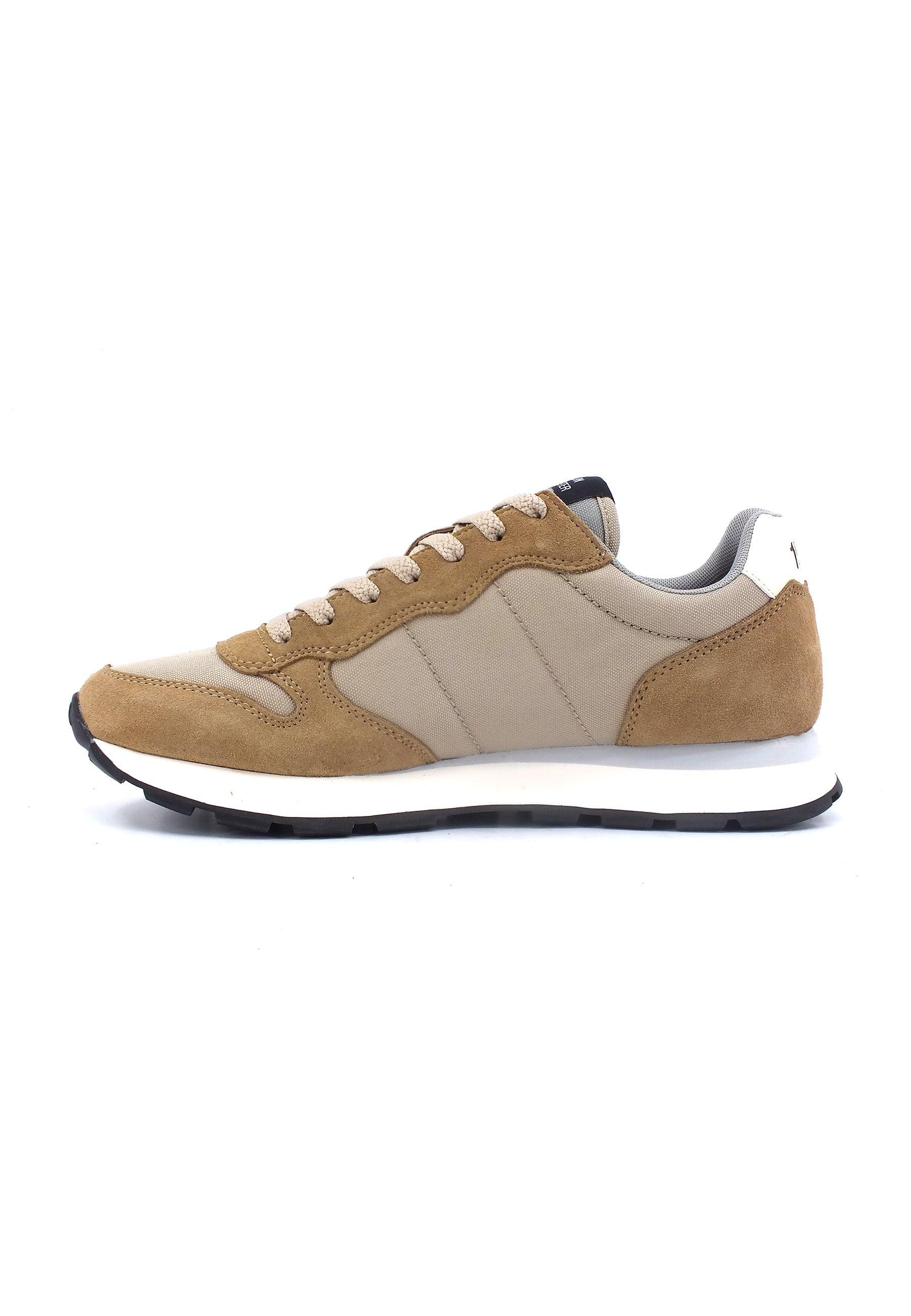 SUN68 Tom Solid Sneaker Uomo Beige Scuro Z43101 - Sandrini Calzature e Abbigliamento