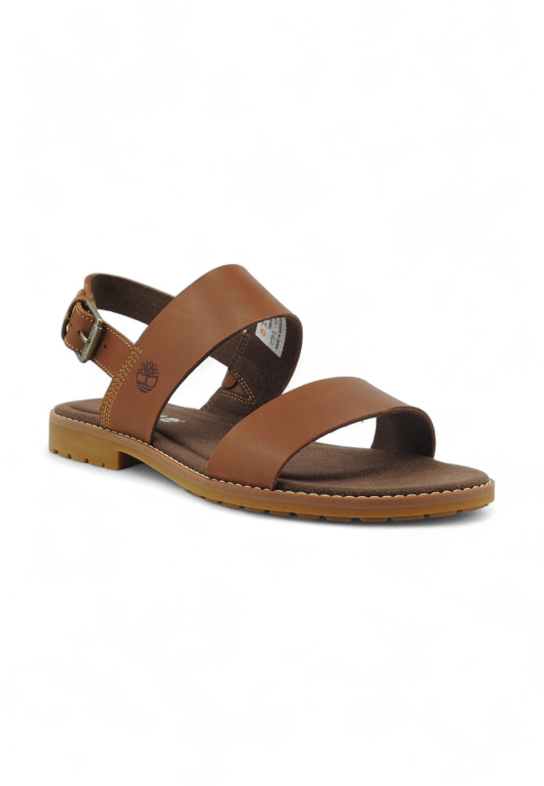 TIMBERLAND Chicago Riverside Sandalo Donna Saddle Marrone TB0A5YYZF13 - Sandrini Calzature e Abbigliamento