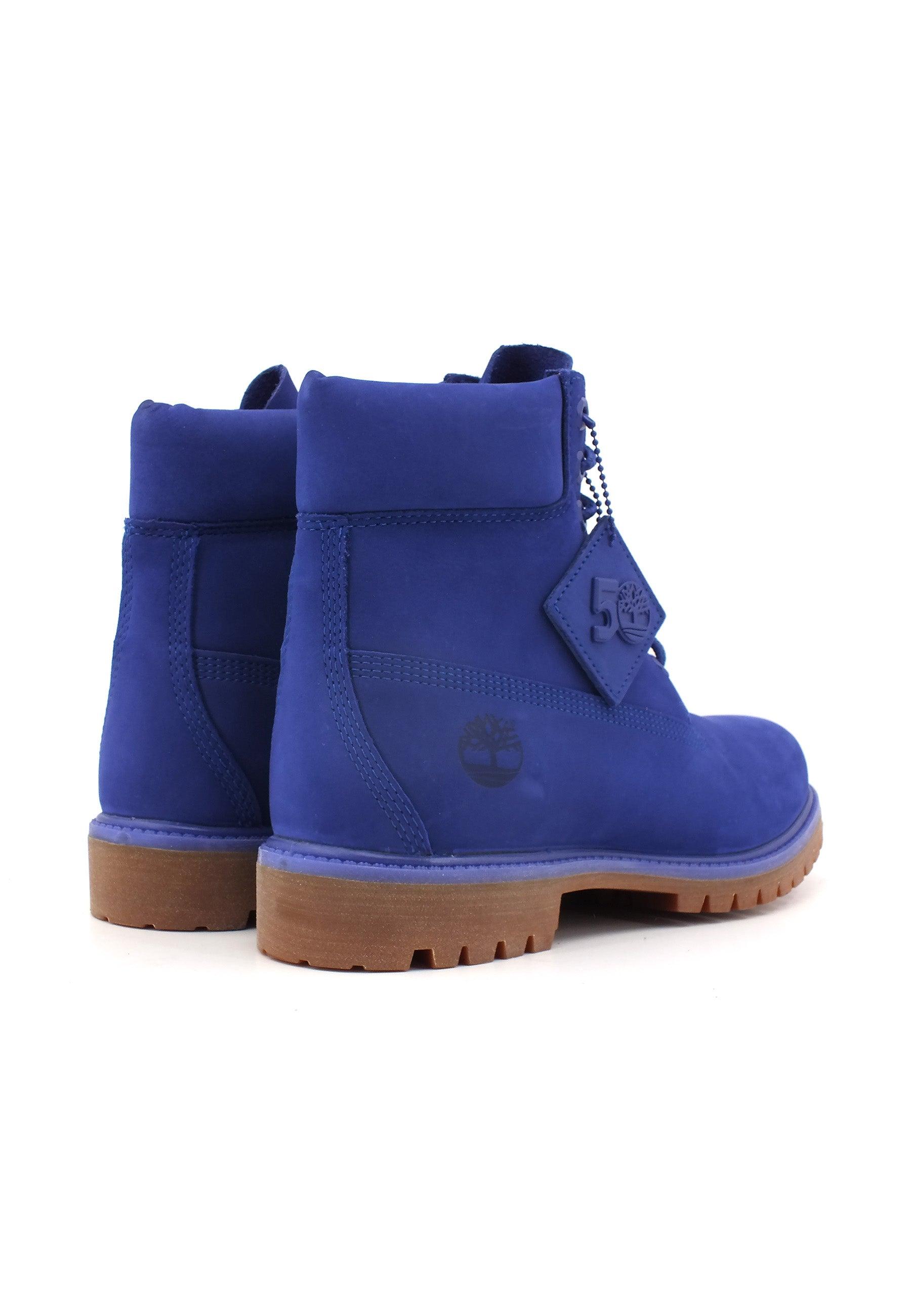 TIMBERLAND Premium Waterproof Stivaletto Uomo Bright Blue TB0A5VE9G58 - Sandrini Calzature e Abbigliamento