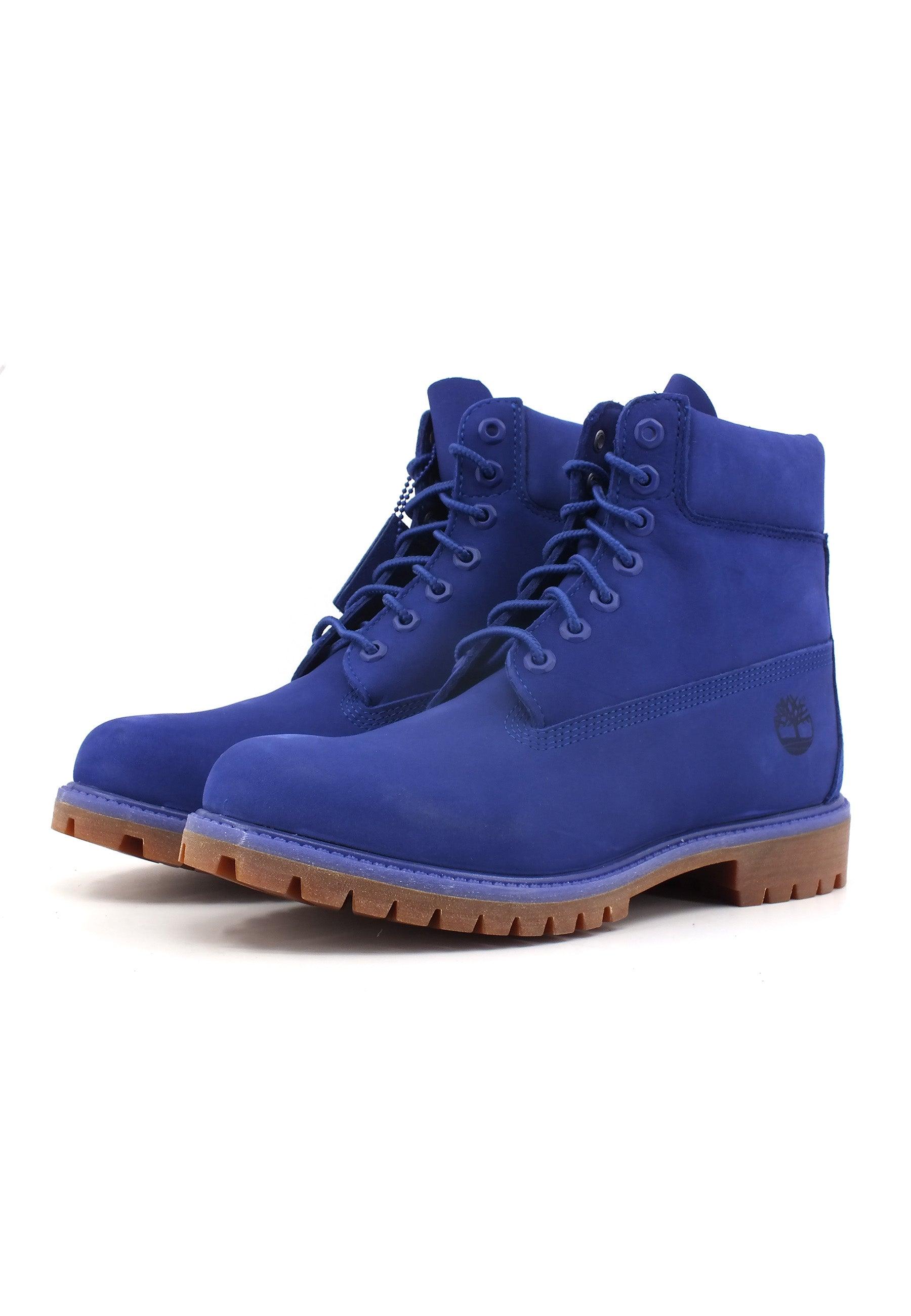 TIMBERLAND Premium Waterproof Stivaletto Uomo Bright Blue TB0A5VE9G58 - Sandrini Calzature e Abbigliamento
