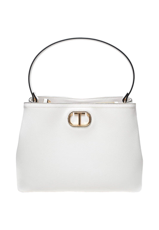 TWINSET Borsa Tote Donna Neve Bianco 241TB7121 - Sandrini Calzature e Abbigliamento