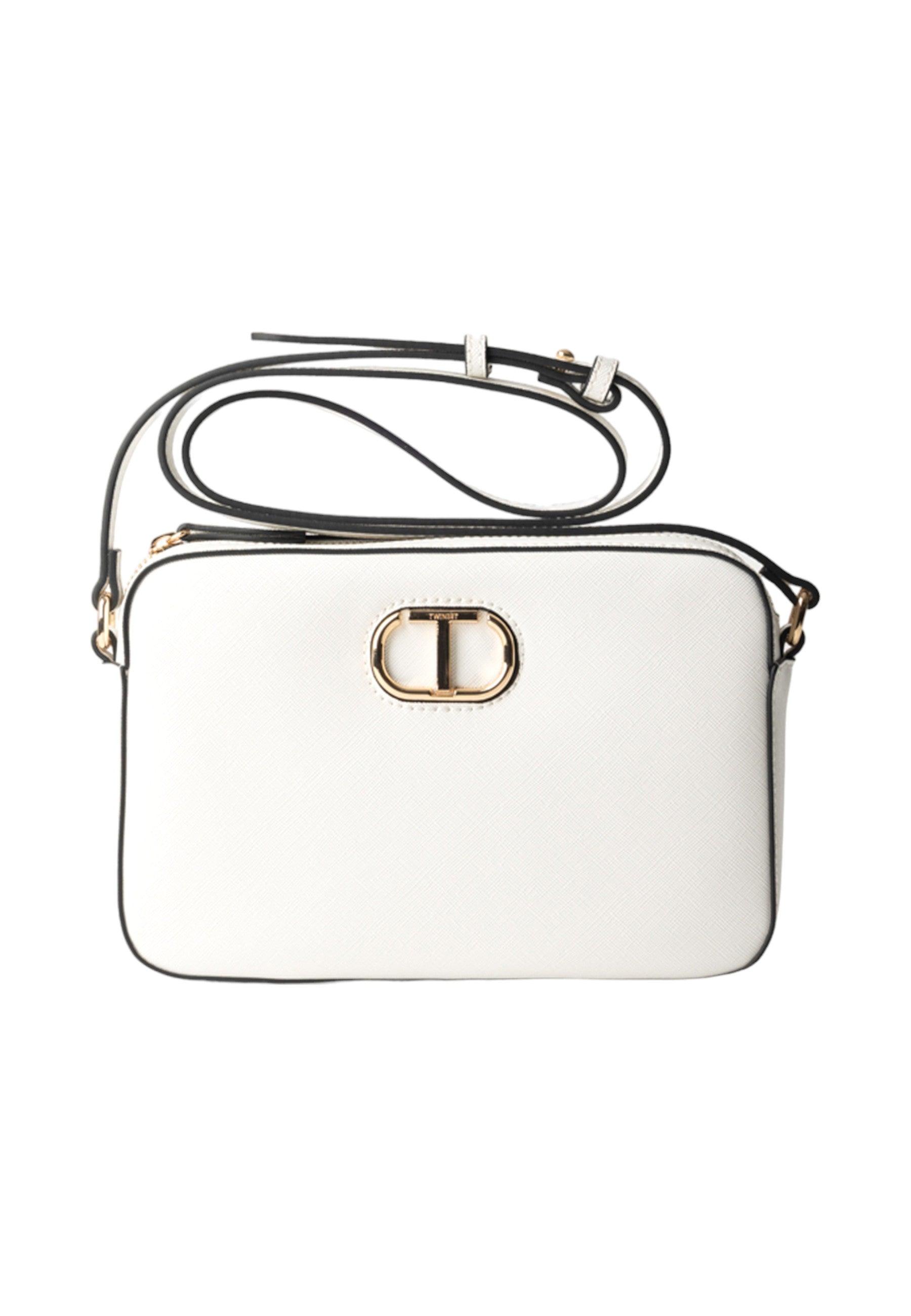 TWINSET Borsa Tracolla Donna Neve Bianco 241TB7123 - Sandrini Calzature e Abbigliamento