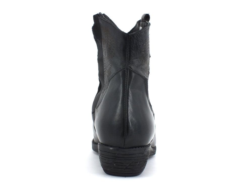 DIVINE FOLLIE Stivaletto Texano Nero MARTA80 - Sandrini Calzature e Abbigliamento