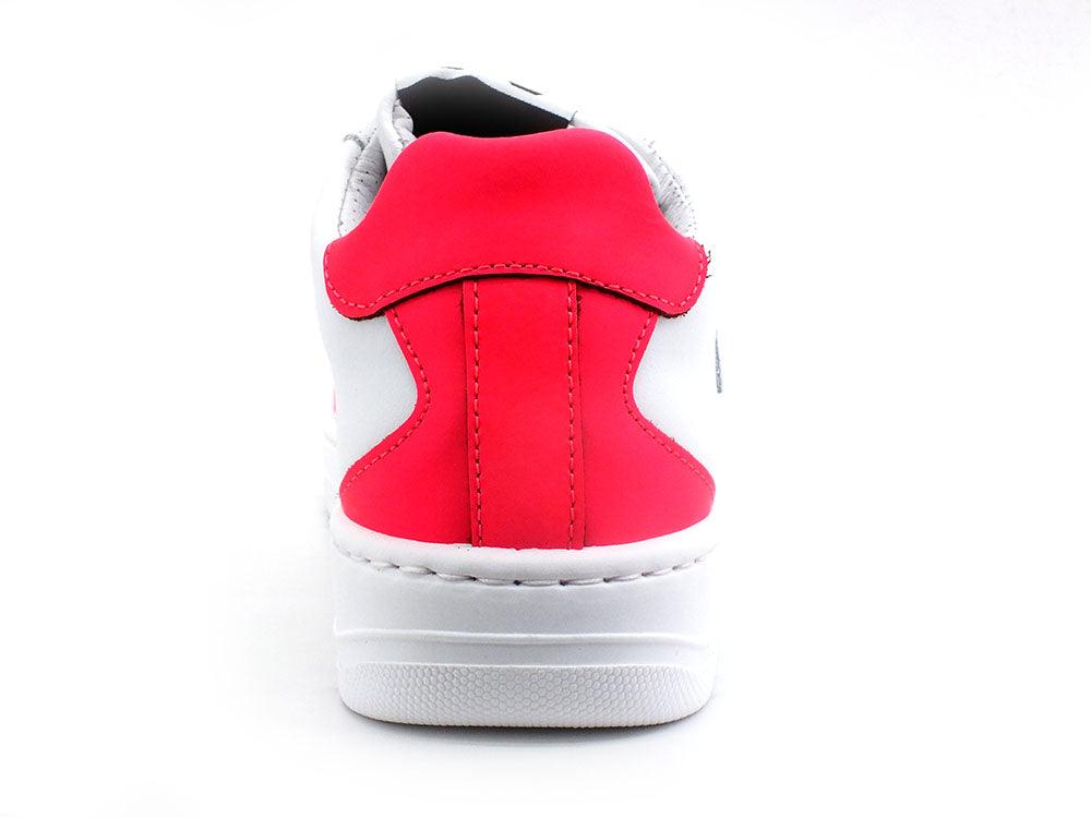 2STAR Sneaker King Low White Pink Fluo 2SD3478 - Sandrini Calzature e Abbigliamento