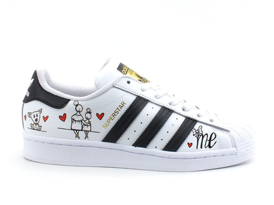 CUSTOM / ADIDAS Superstar Printed