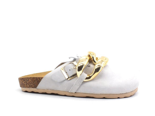 DIVINE FOLLIE Ciabatta Sabot Catena - Sandrini Calzature e Abbigliamento