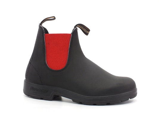 BLUNDSTONE Stivaletto Polacco Elastici Black Red 508 - Sandrini Calzature e Abbigliamento