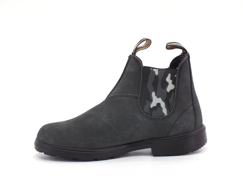 BLUNDSTONE Stivaletto Polacco Elastici Rustic Black Camouflage