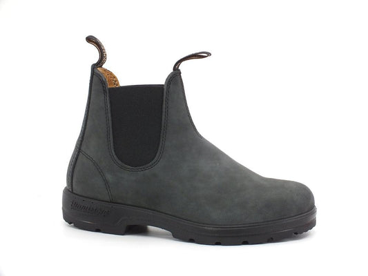 BLUNDSTONE Stivaletto Polacco Elastici Rustic Black 587 - Sandrini Calzature e Abbigliamento