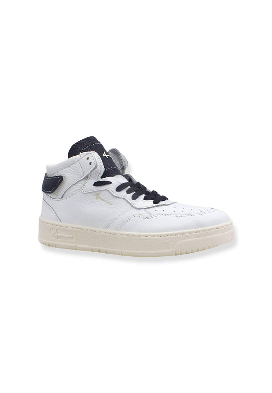 4LINE Fourline Sneaker Mid Max Bianco Blu X33 - Sandrini Calzature e Abbigliamento
