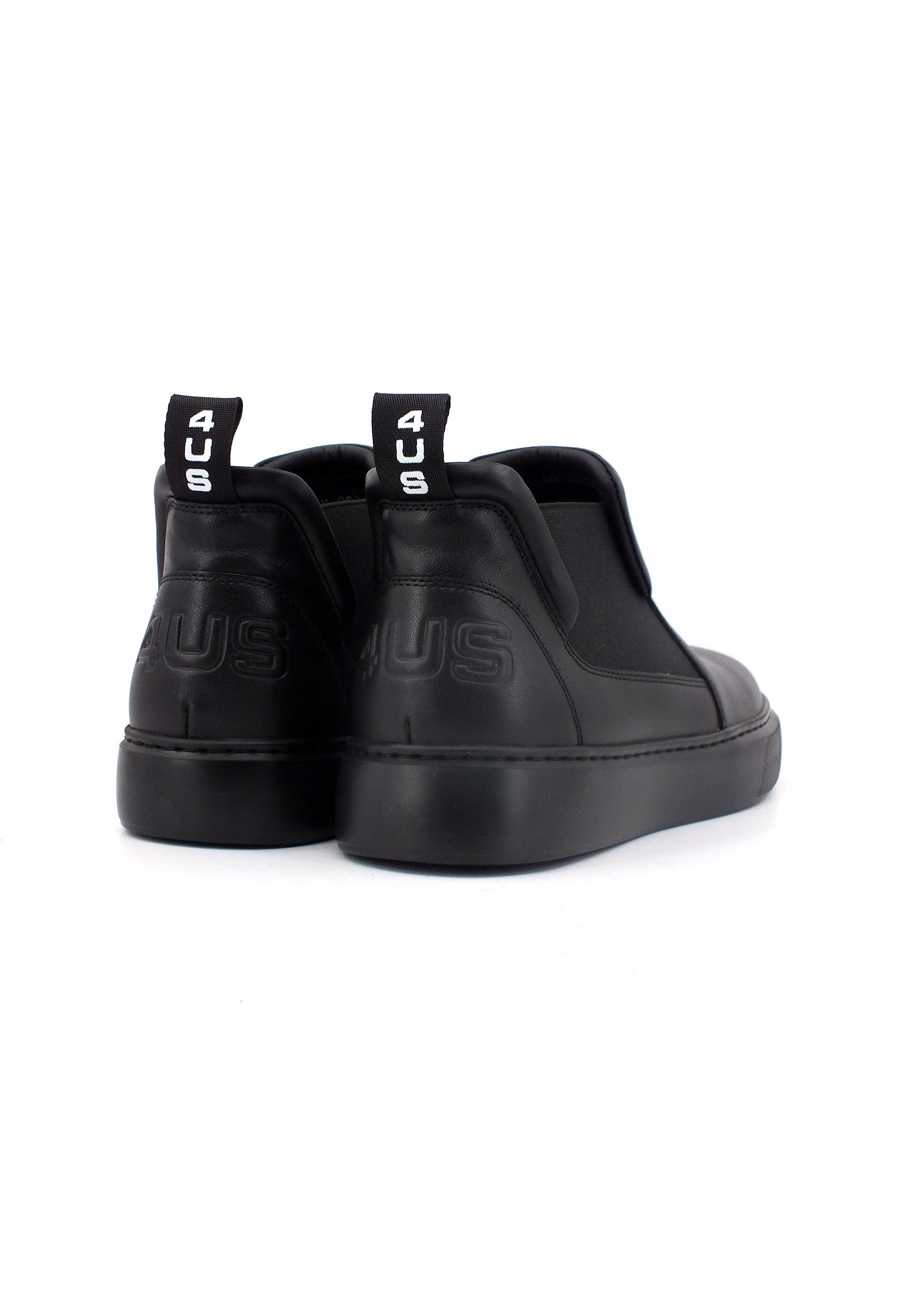 4US PACIOTTI Stivaletto Polacco Uomo Nero CITY003 - Sandrini Calzature e Abbigliamento