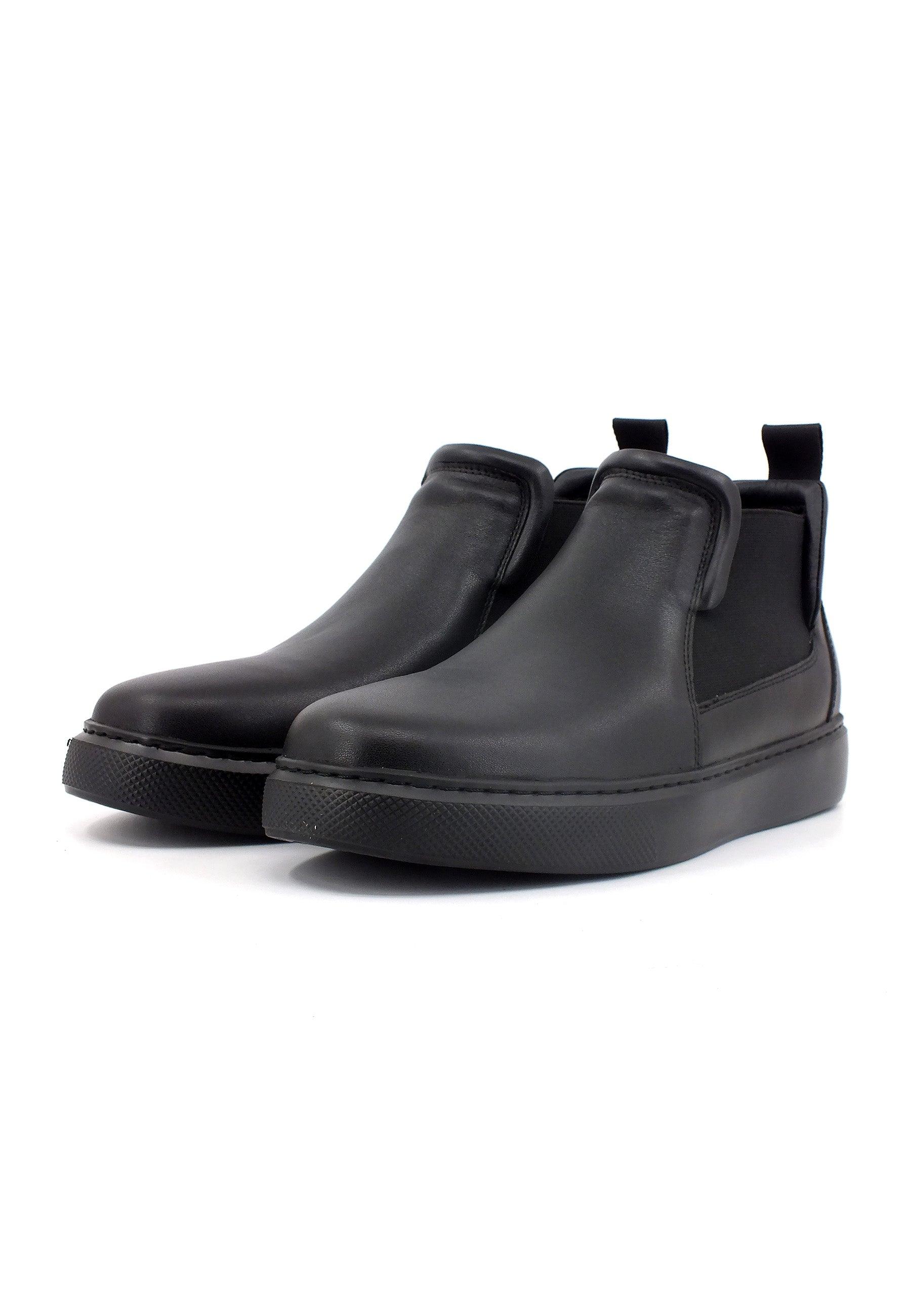4US PACIOTTI Stivaletto Polacco Uomo Nero CITY003 - Sandrini Calzature e Abbigliamento
