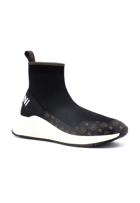 POLLINI Sneaker Elastic Sock Donna Nero TA15125G0DQ10000 - Sandrini Calzature e Abbigliamento