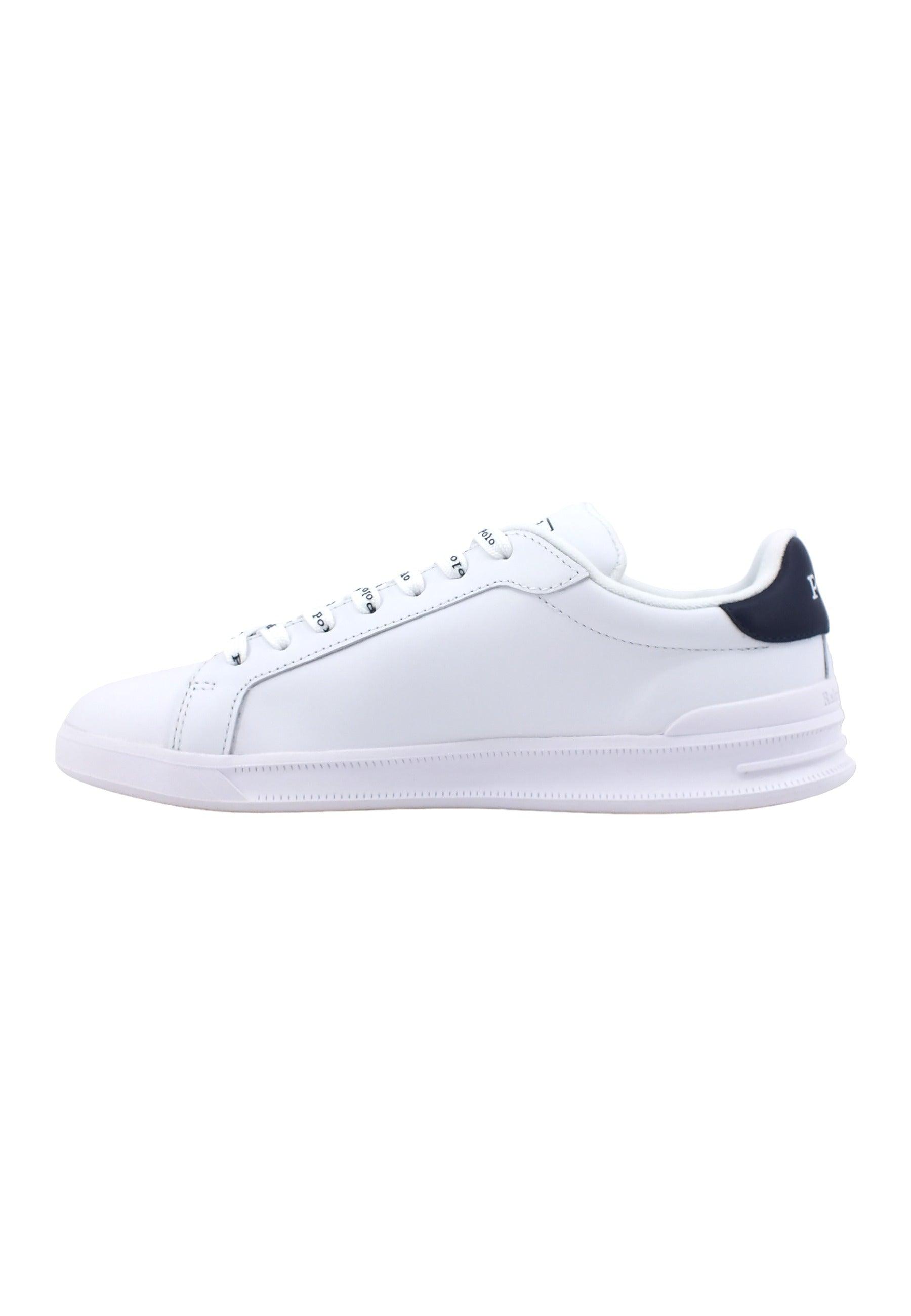 POLO RALPH LAUREN Sneaker Uomo White Navy 809829824003U - Sandrini Calzature e Abbigliamento