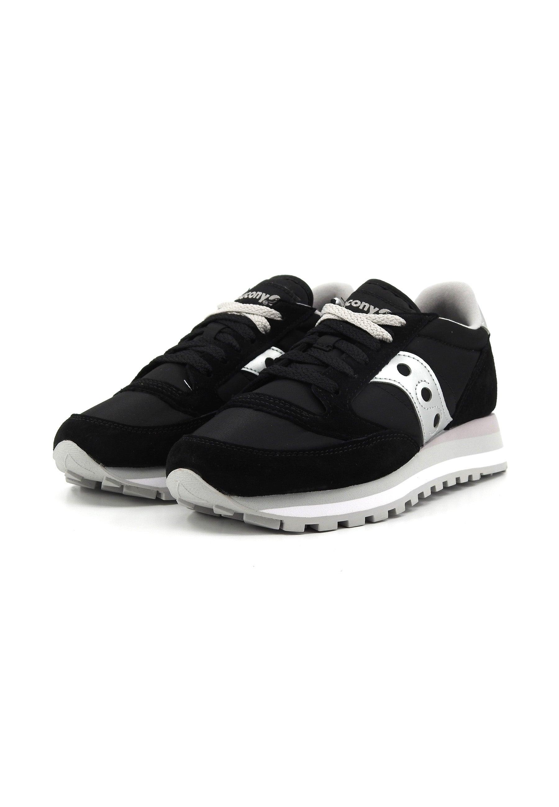 SAUCONY Jazz Triple Sneaker Donna Black Silver S60530-15 - Sandrini Calzature e Abbigliamento