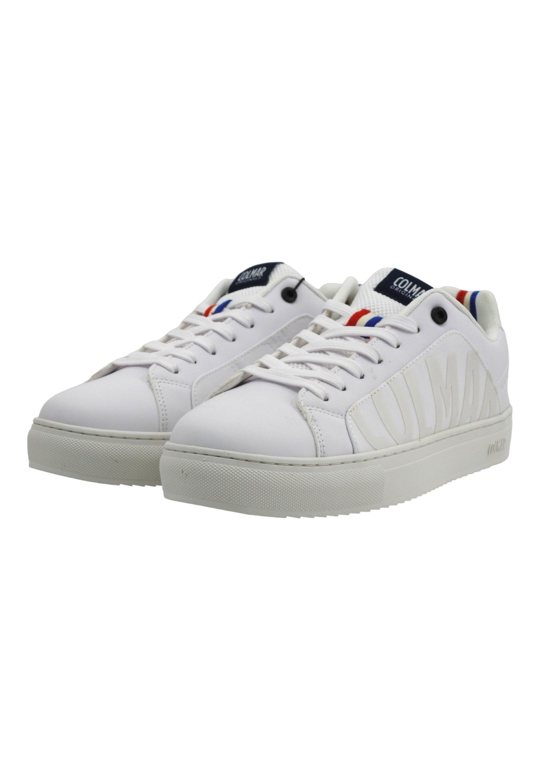 COLMAR Sneaker Uomo White BRADBURY CHROMATIC - Sandrini Calzature e Abbigliamento