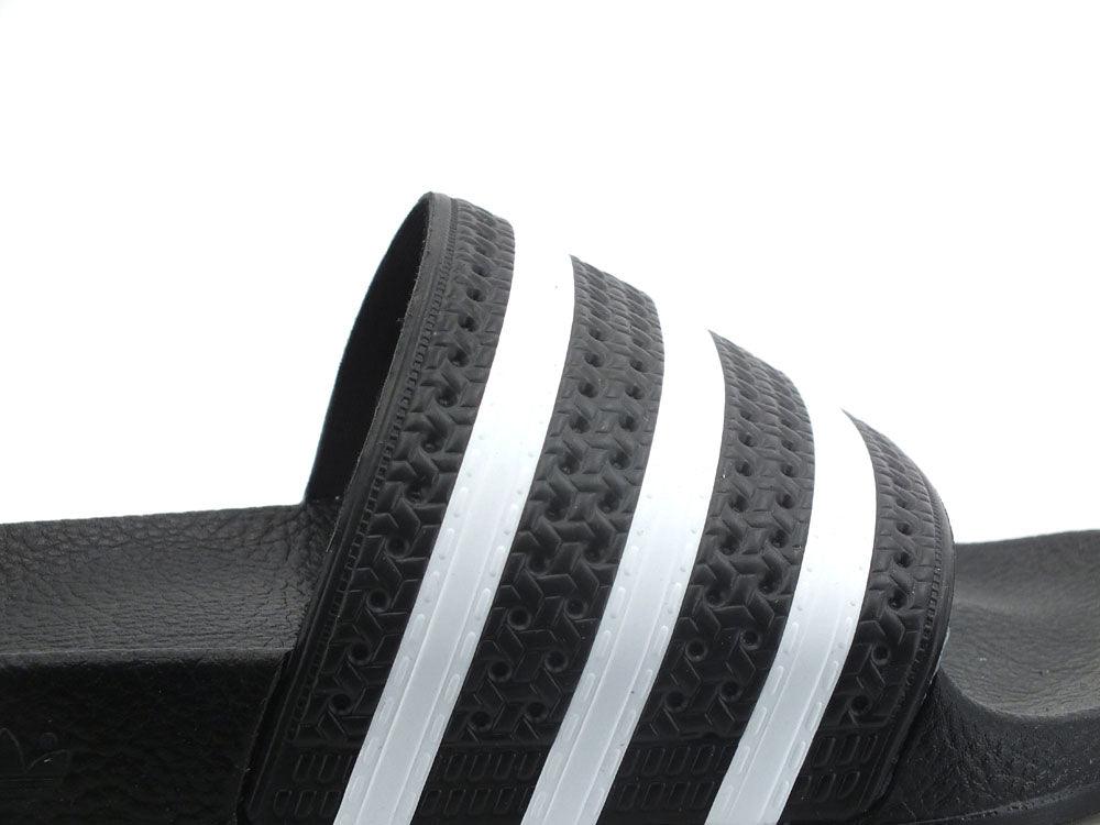 ADIDAS Adilette Ciabatta Gomma Black White 280647 - Sandrini Calzature e Abbigliamento