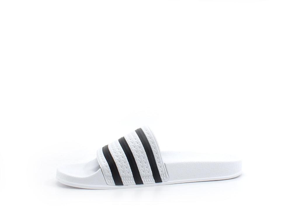 ADIDAS Adilette Ciabatta Gomma White Black 280648 - Sandrini Calzature e Abbigliamento