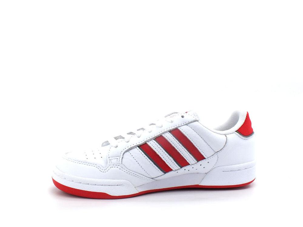 ADIDAS Continental 80 Stripes Sneaker White Red Grey GZ6261 - Sandrini Calzature e Abbigliamento