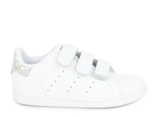 ADIDAS Stan Smith White Silver Metal EE8485 - Sandrini Calzature e Abbigliamento