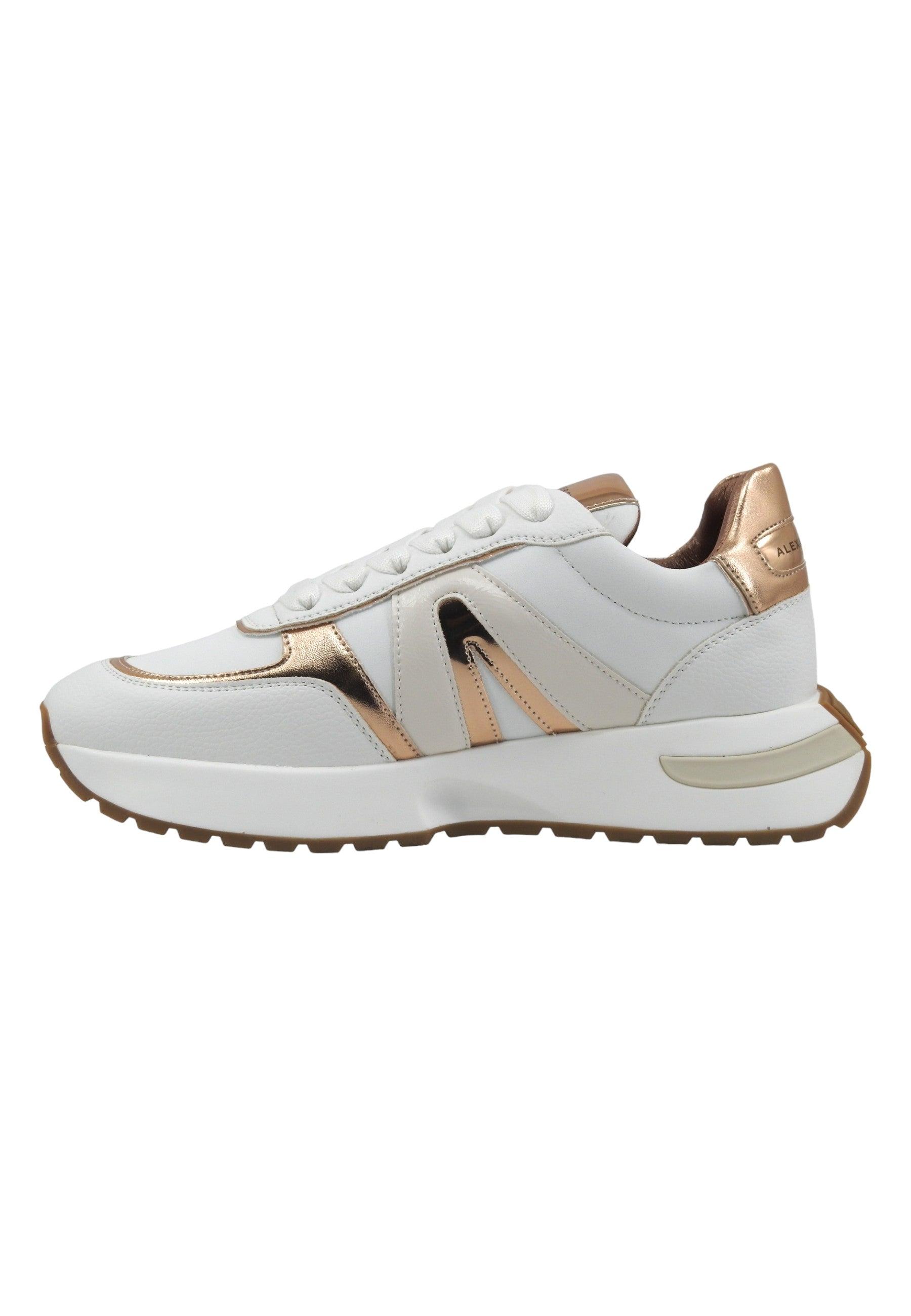 ALEXANDER SMITH Hyde Sneaker Donna White Copper HYW1307 - Sandrini Calzature e Abbigliamento