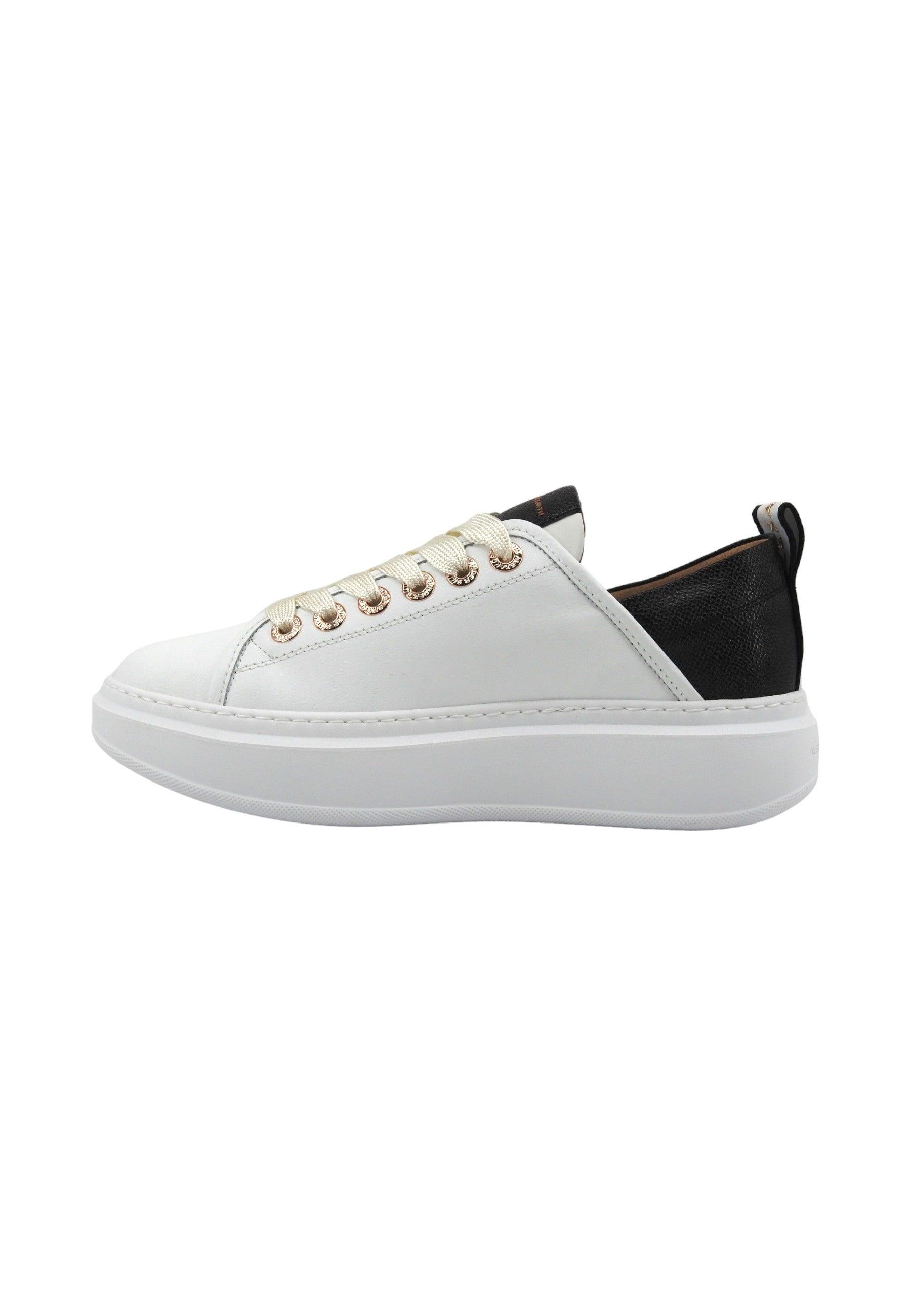 ALEXANDER SMITH Wembley Sneaker Donna White Black WYW0493 - Sandrini Calzature e Abbigliamento