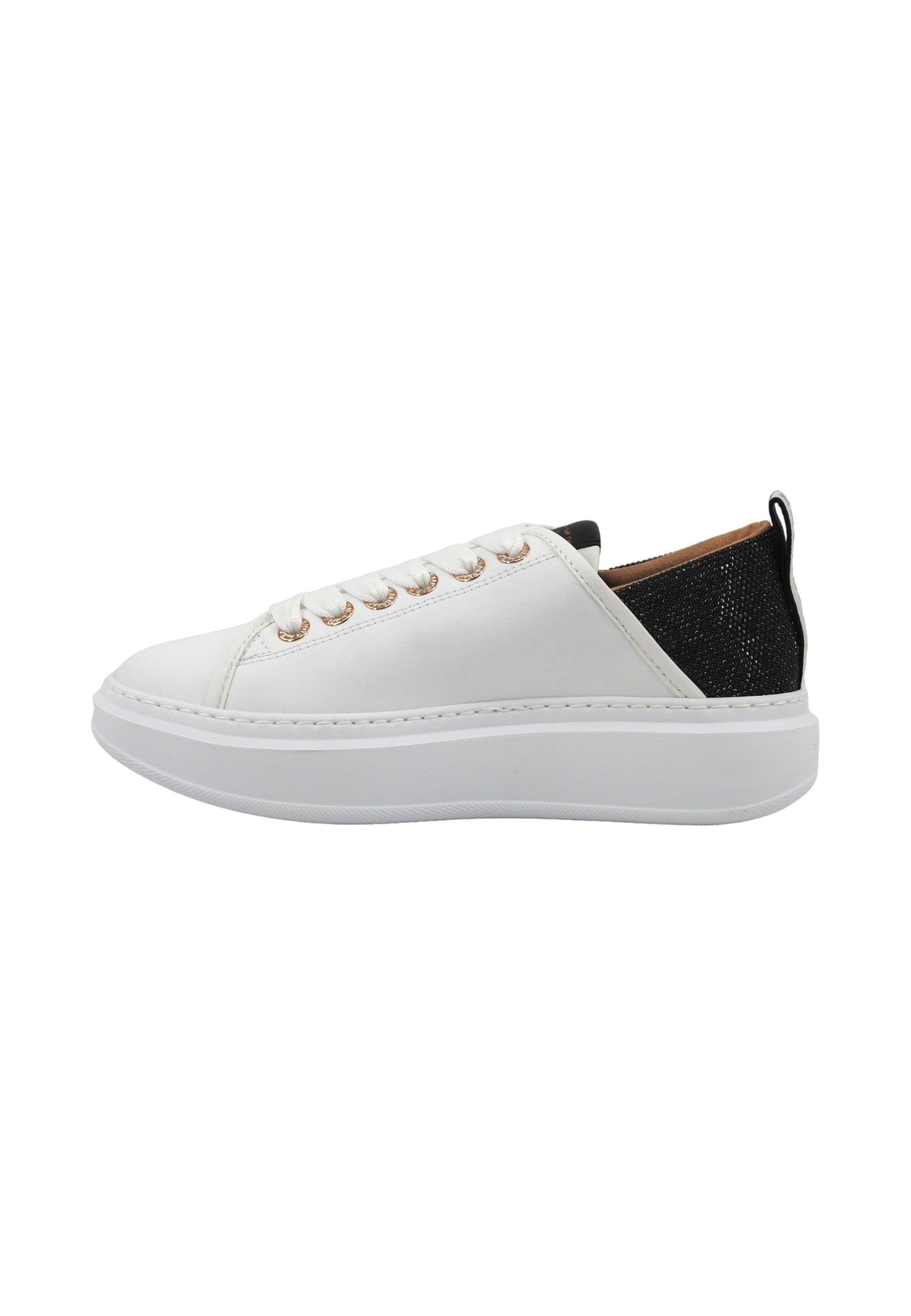 ALEXANDER SMITH Wembley Sneaker Donna White Black WYW0495 - Sandrini Calzature e Abbigliamento