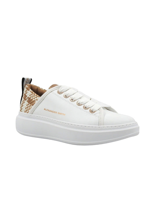 ALEXANDER SMITH Wembley Sneaker Donna White Copper WYW0421 - Sandrini Calzature e Abbigliamento