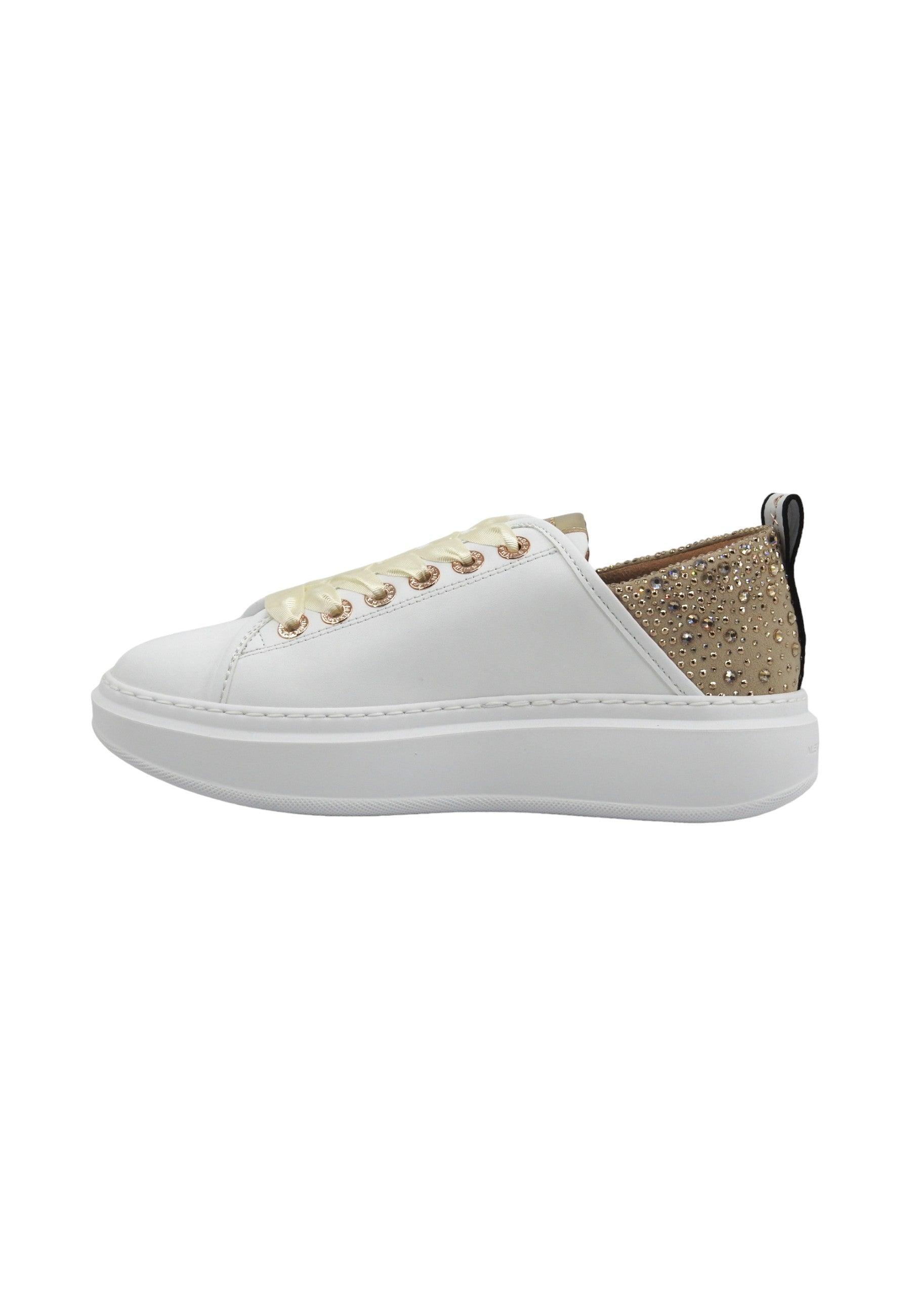 ALEXANDER SMITH Wembley Sneaker Donna White Gold WYW0506 - Sandrini Calzature e Abbigliamento