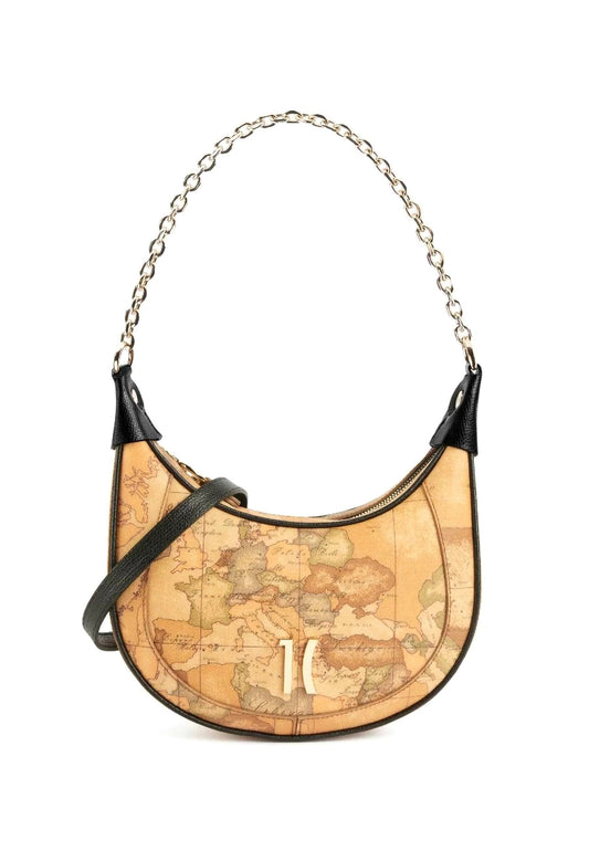 ALVIERO MARTINI 1° CLASSE Borsa Chain Black Beige GZ08-M611 - Sandrini Calzature e Abbigliamento