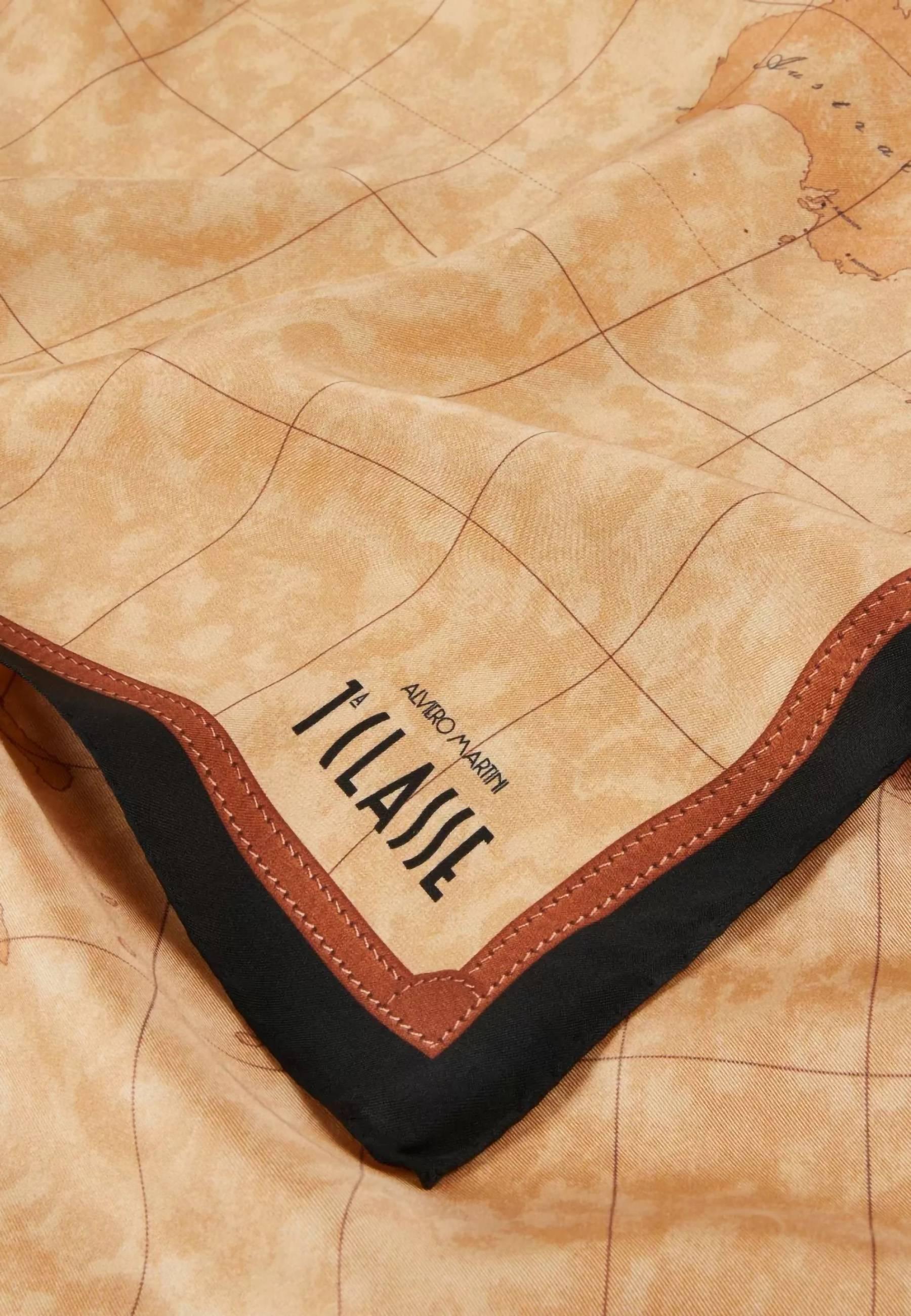 ALVIERO MARTINI 1° CLASSE Foulard Donna Black Beige K3190-ALOE - Sandrini Calzature e Abbigliamento