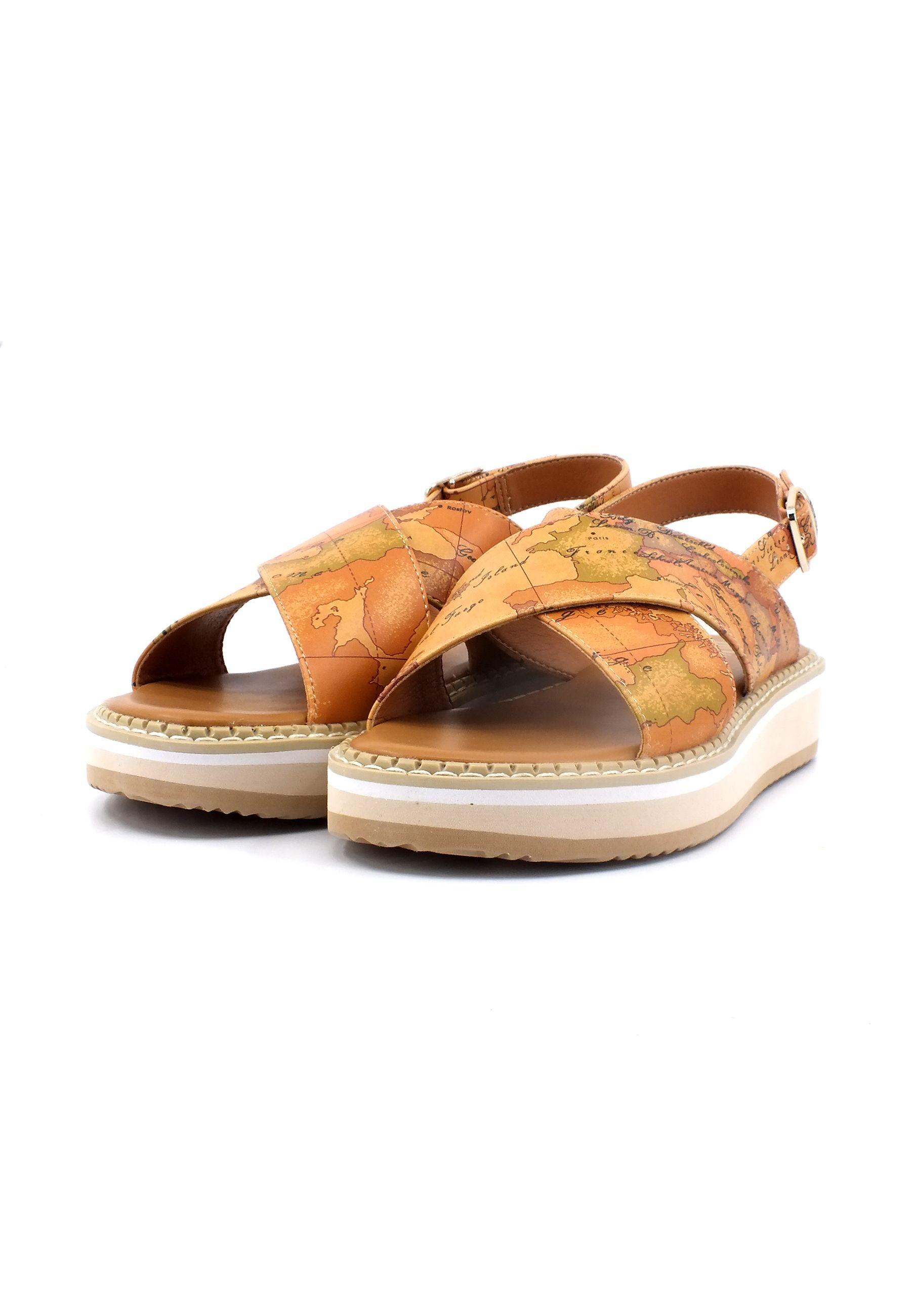 ALVIERO MARTINI 1° CLASSE Sandalo Donna Beige Geo N1533-0326 - Sandrini Calzature e Abbigliamento