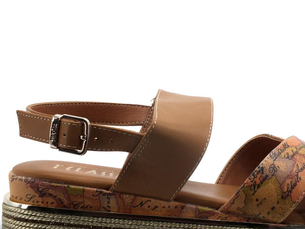 ALVIERO MARTINI 1° CLASSE Sandalo Listini Platform Beige Geo N1190-0326 - Sandrini Calzature e Abbigliamento
