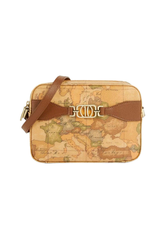 ALVIERO MARTINI 1° CLASSE Small Reporter Tracolla Chestnut Beige GZ04-G611 - Sandrini Calzature e Abbigliamento