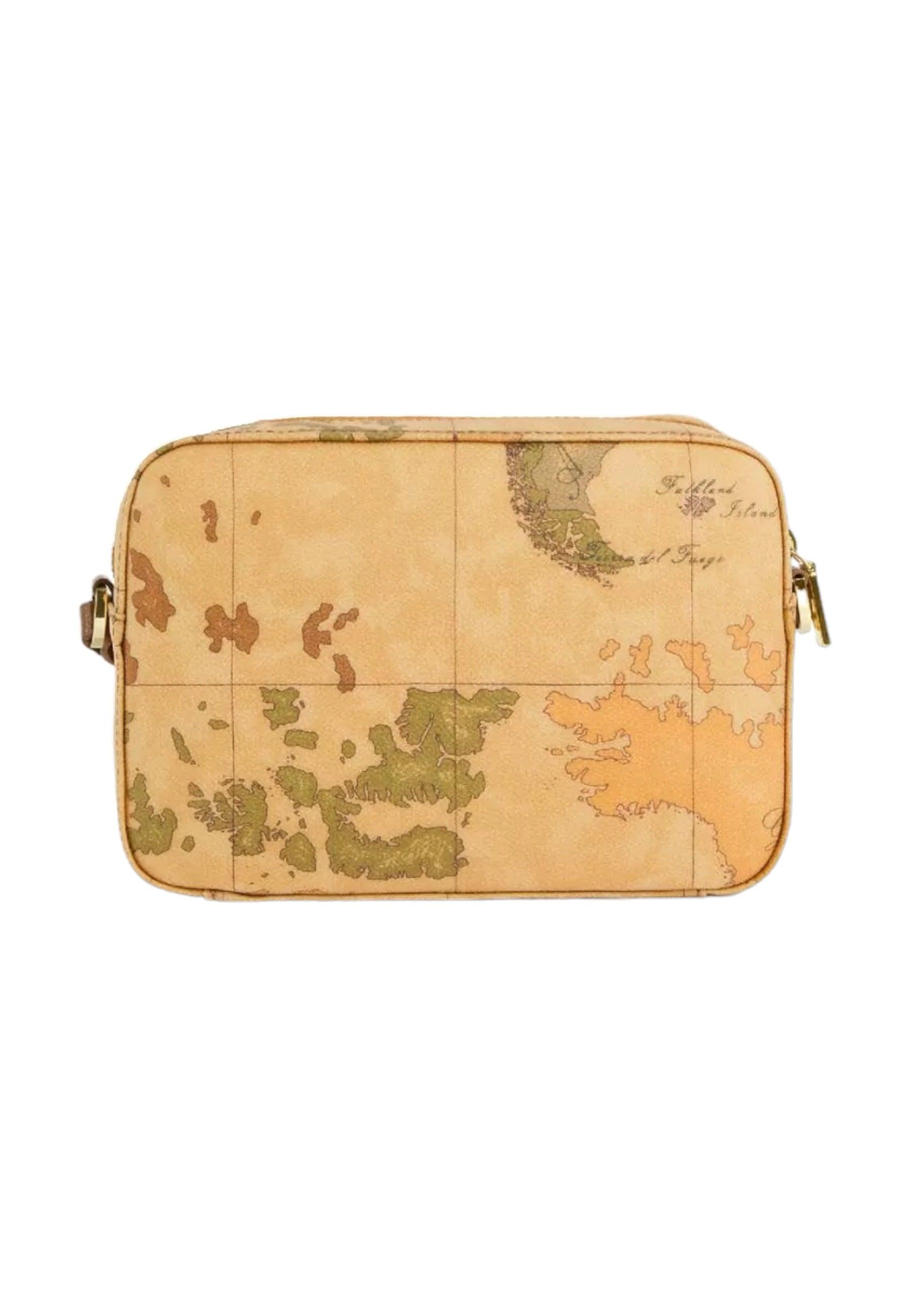 ALVIERO MARTINI 1° CLASSE Small Reporter Tracolla Chestnut Beige GZ04-G611 - Sandrini Calzature e Abbigliamento