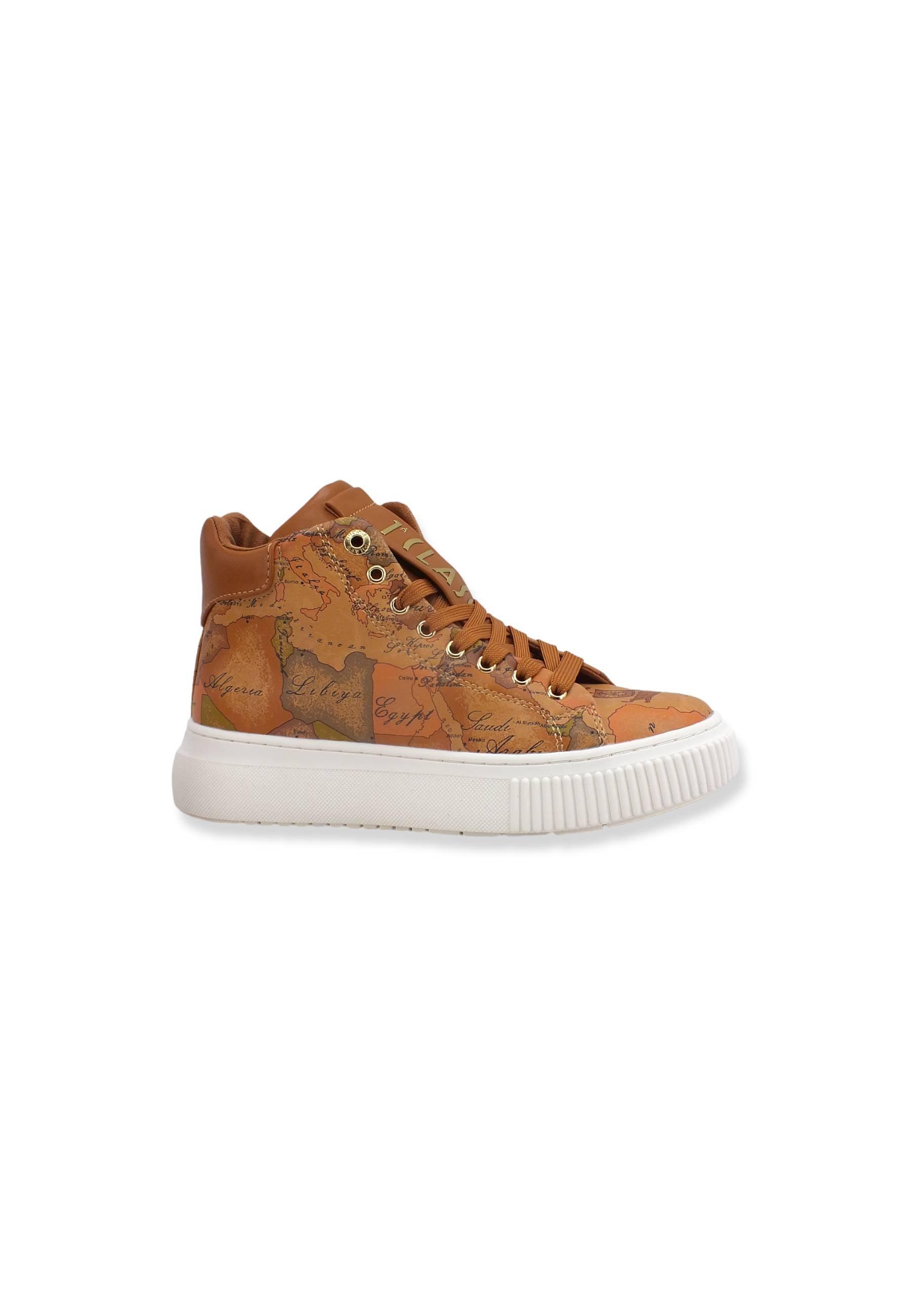 ALVIERO MARTINI 1° CLASSE Sneaker Donna Beige Geo 1307-0193 - Sandrini Calzature e Abbigliamento