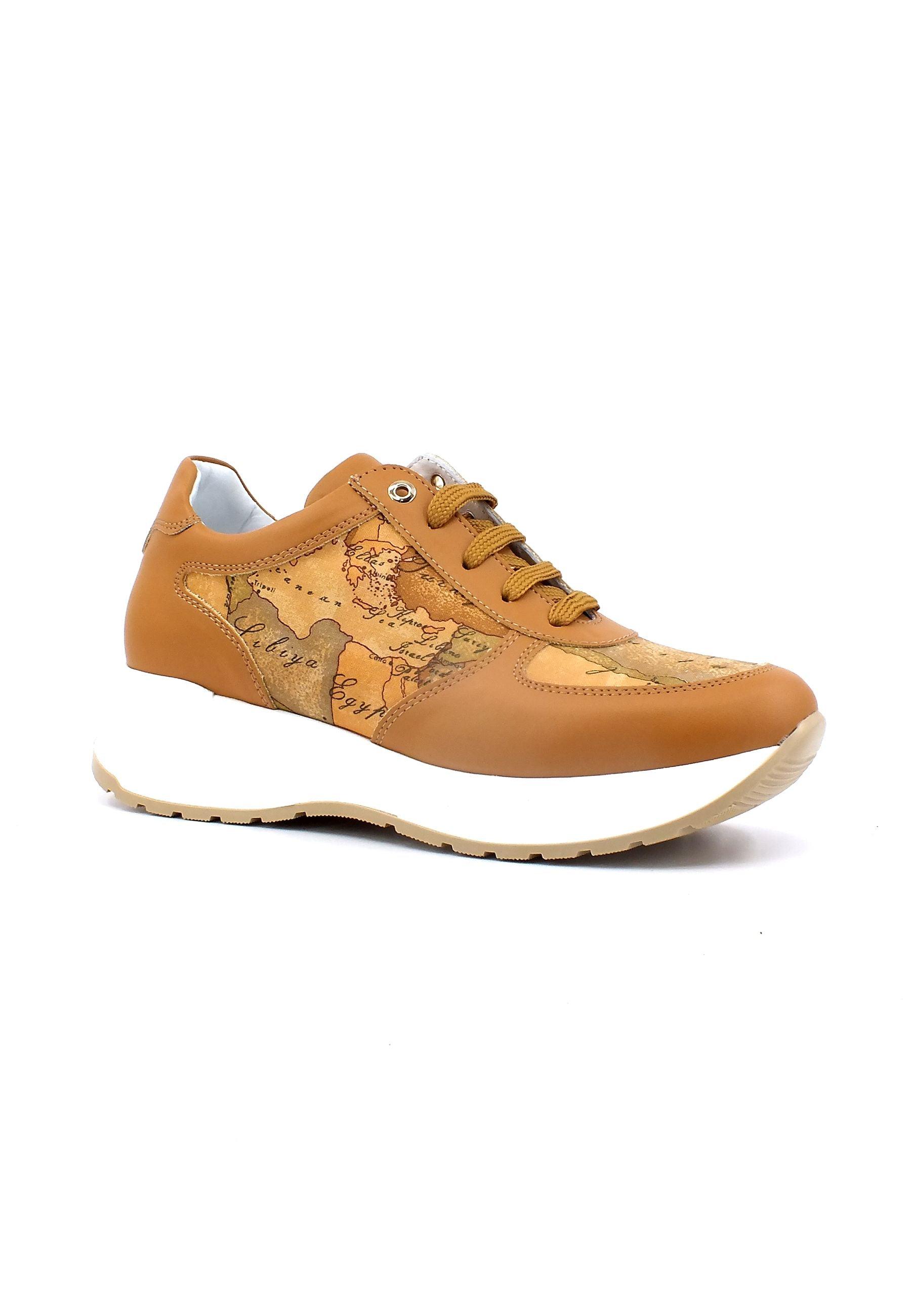ALVIERO MARTINI 1° CLASSE Sneaker Donna Geo Beige N1577-1365 - Sandrini Calzature e Abbigliamento